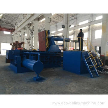 Aluminum Turnings Steel Shavings Recycling Baling Press